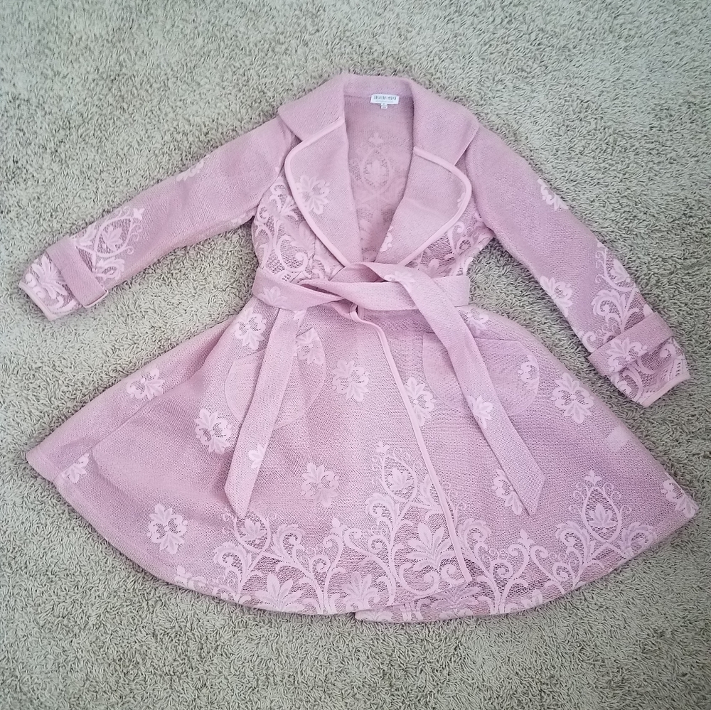 Mesh Light Pink Jacket